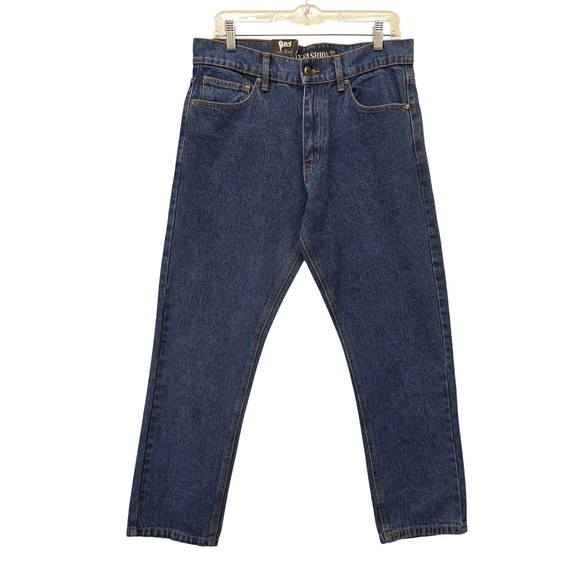 Bay Jeans Other - NWT Bay Jeans Mens 32x30 Dark Wash Straight Leg Denim Blue Jeans‎